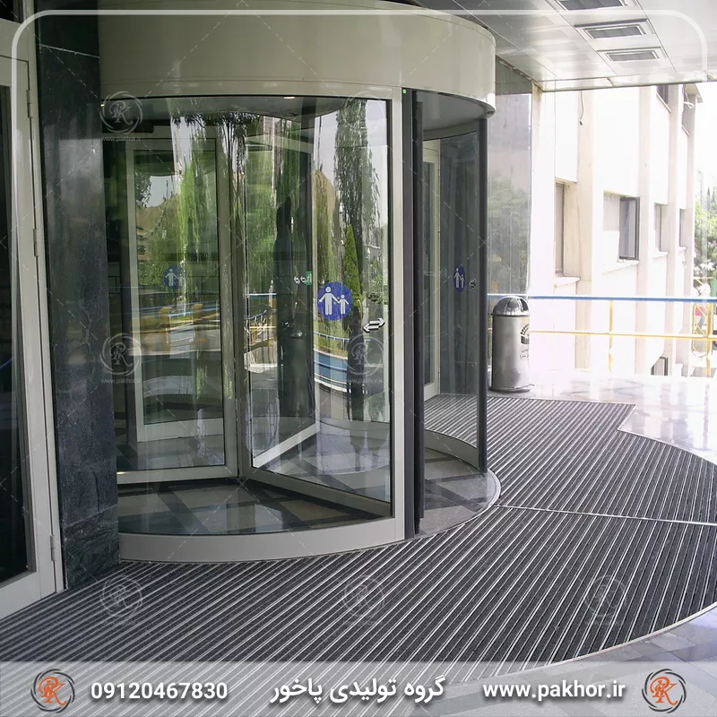 نمونه اجرا شده پادری آلومینیومی دو سانتی کد M4